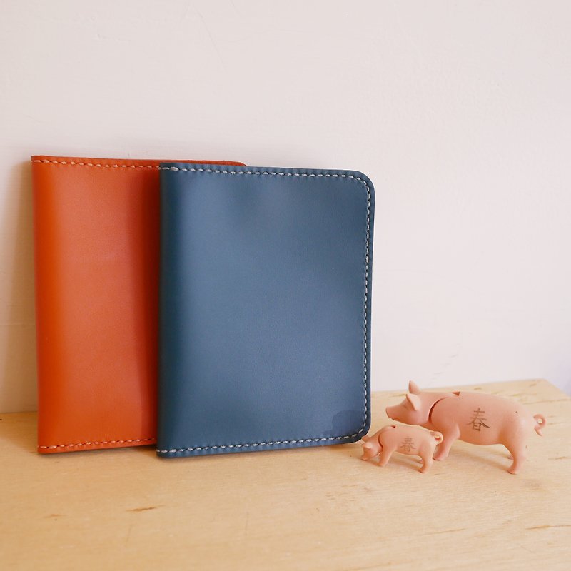 Lots of pockets for passport holders - Passport Holders & Cases - Genuine Leather Multicolor