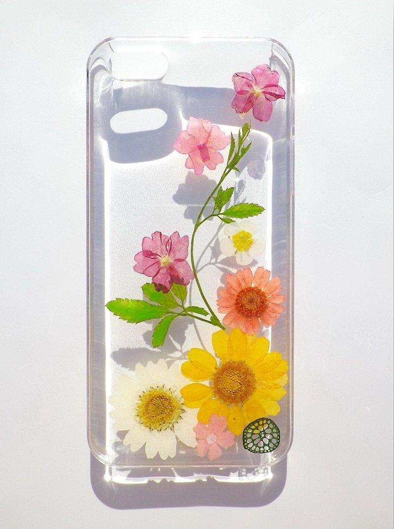 Handmade phone case, Pressed flower phone case, My Style - เคส/ซองมือถือ - พลาสติก 