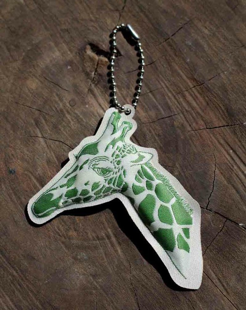 Animal charm (giraffe) - พวงกุญแจ - วัสดุอื่นๆ สีเขียว
