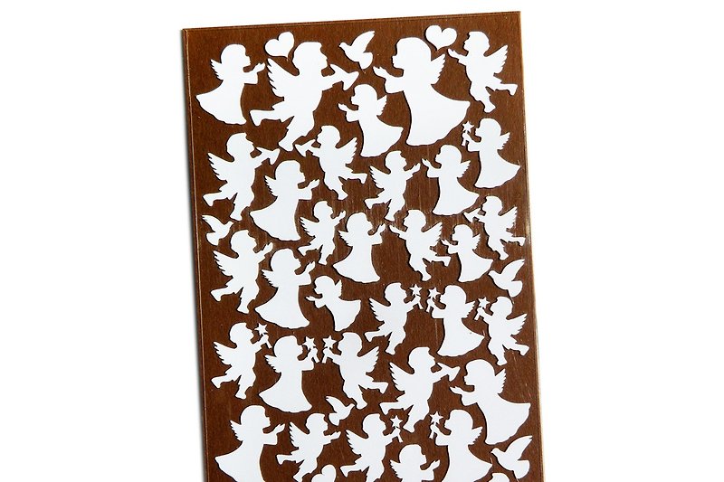 Angel Stickers - Stickers - Waterproof Material Gold