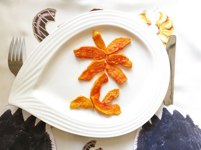 Happy Fruit Shop - Handmade Pingtung Dried Papaya Buns - Dried Fruits - Fresh Ingredients Orange