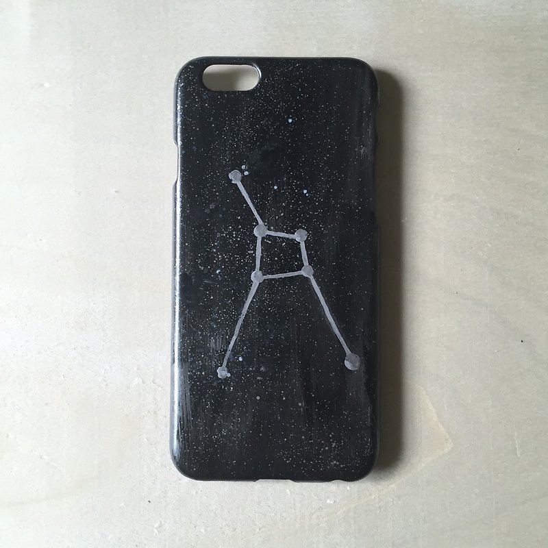 Constellation hand-painted mobile phone case IPHONE: HTC: SONY: SAMSUNGASUSOPPO - เคส/ซองมือถือ - สี สีดำ