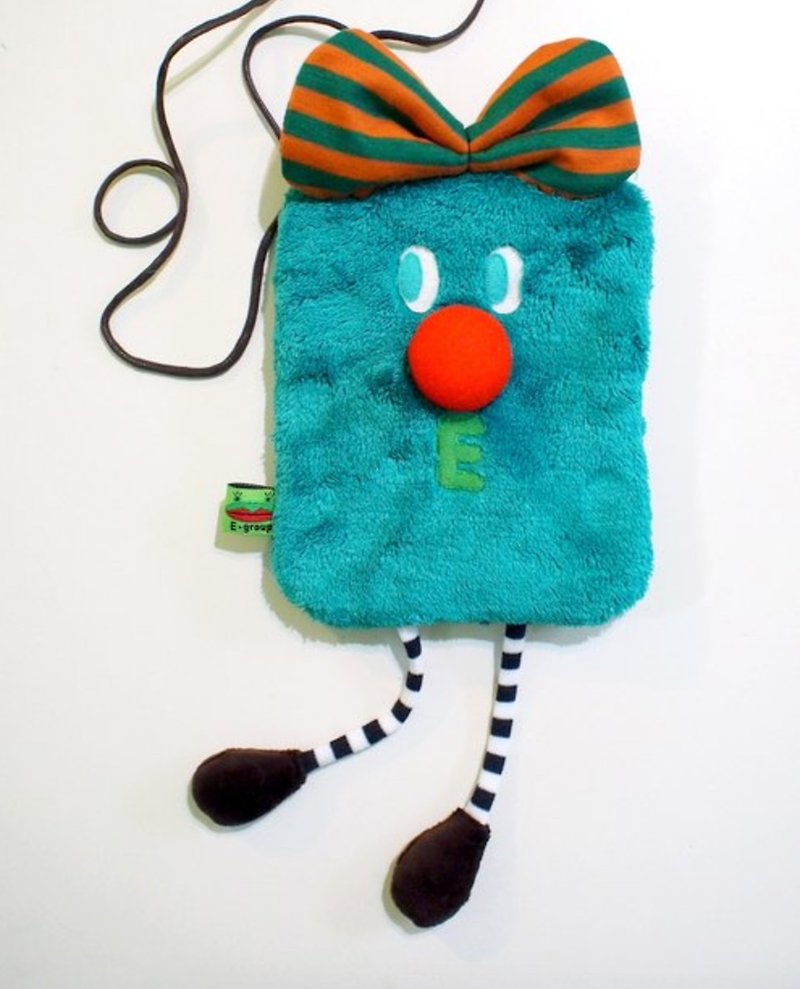 E*group Robbie bag Teal hair mobile phone bag storage bag passport bag - Other - Other Materials Green