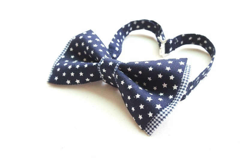 星星的野餐 領結 - 領帶/領帶夾 - 其他材質 藍色