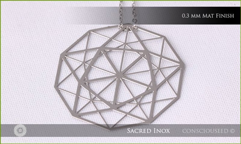 蓋亞的網路 Gaia’s Grid - 項鍊 - 其他金屬 灰色