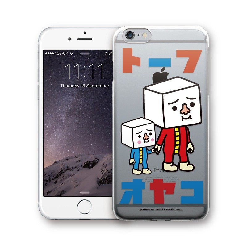 AppleWork iPhone 6/6S/7/8 原創設計保護殼 - 親子豆腐 PSIP-338 - 手機殼/手機套 - 塑膠 多色