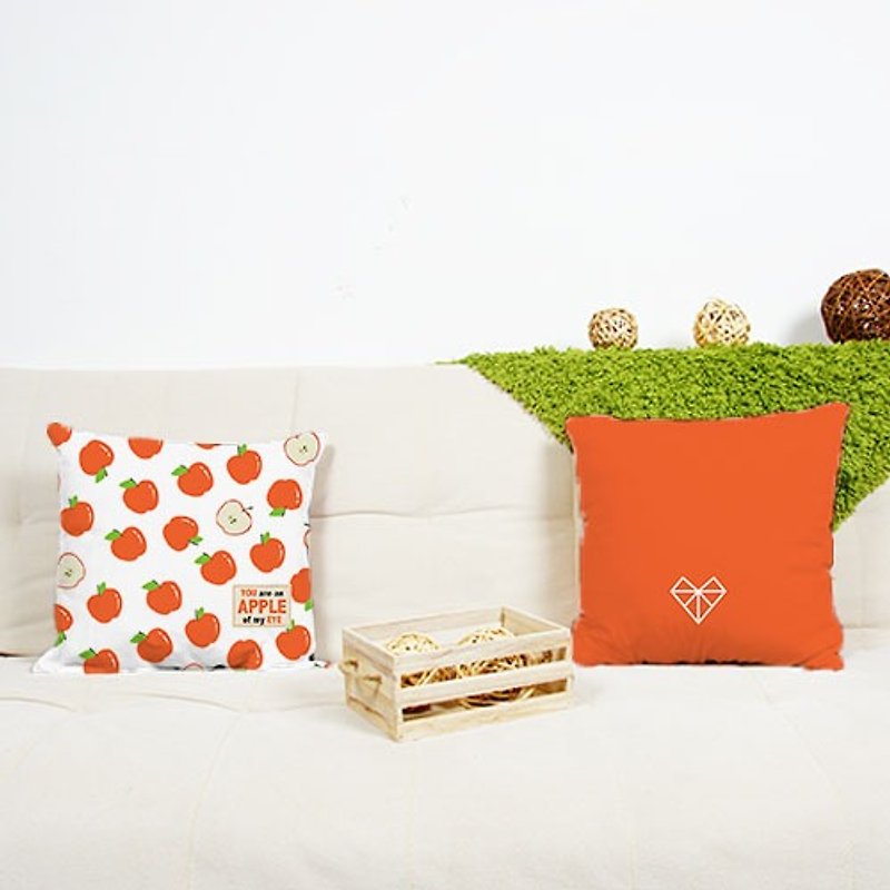 小蘋果抱枕AH1-VLTM2 - 枕頭/抱枕 - 其他材質 紅色