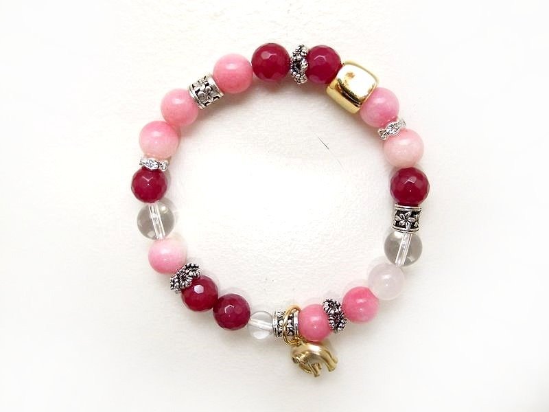 Regolith'20150614'As a girl - Bracelets - Other Materials Red