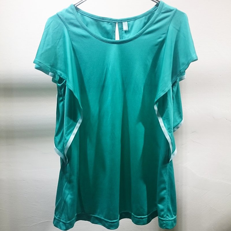 Sample sale fresh green elegant blouses Galaxy of Stars - Women's T-Shirts - Other Materials Green