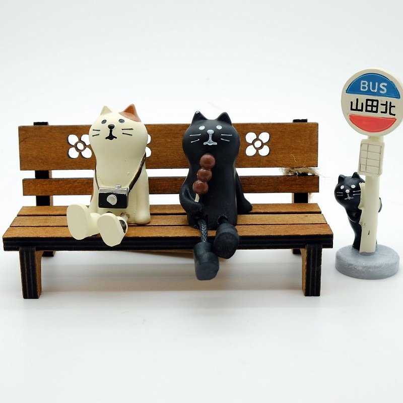 Decole- [Japanese Small Things] leisurely wait - Stuffed Dolls & Figurines - Other Materials 