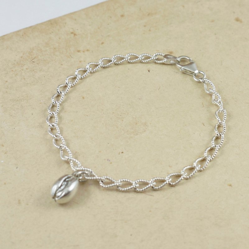 Coffee Carnival sterling silver chain bracelet C024SCN- (tax included) - Bracelets - Other Metals White