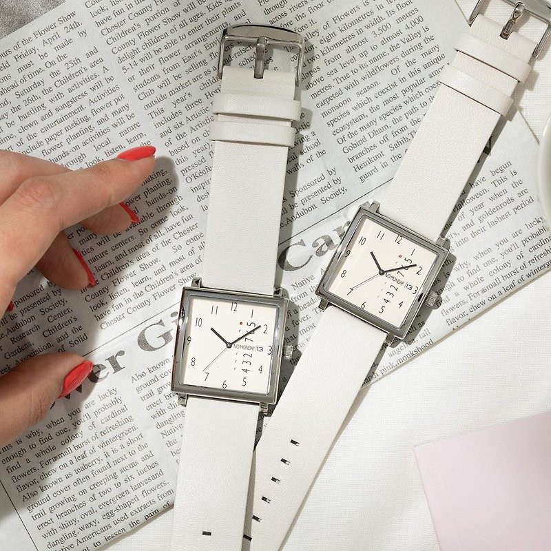NMシリーズ 2-BE/ホワイト(35mm/33mm) - 腕時計 ユニセックス - その他の素材 ホワイト