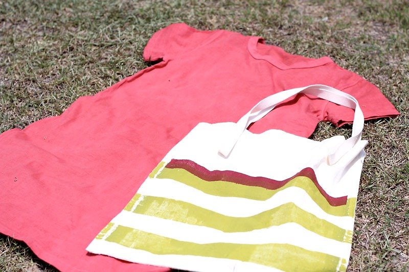 Madder dye ░ one-piece dress - Skirts - Cotton & Hemp Red