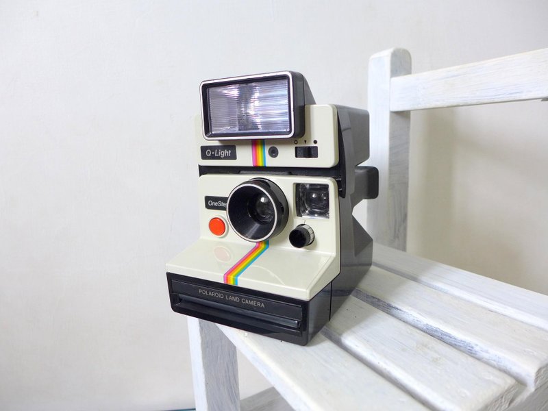 【 Studio 5629 】 vintage 復古 古董 拍立得 Polaroid 白彩虹機+Q LIGHT送相機包-已賣出 - 相機/拍立得/底片相機 - 其他材質 