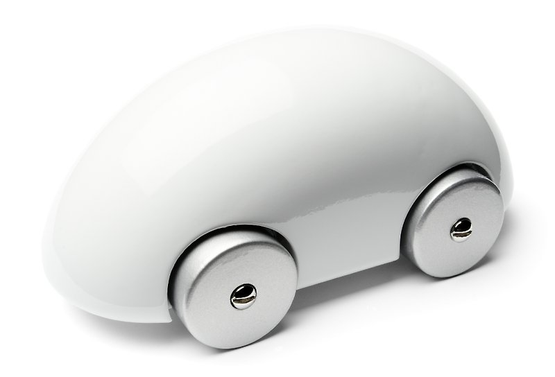 PLAYSAM-classic streamline prototype car (iCar, white) - Other - Other Materials 