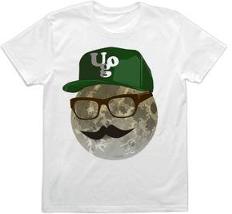 Moon cap（4.3oz） - Tシャツ メンズ - その他の素材 