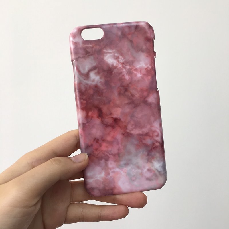 pink marble printed  3D Full Wrap Phone Case, available for  iPhone 7, iPhone 7 Plus, iPhone 6s, iPhone 6s Plus, iPhone 5/5s, iPhone 5c, iPhone 4/4s, Samsung Galaxy S7, S7 Edge, S6 Edge Plus, S6, S6 Edge, S5 S4 S3  Samsung Galaxy Note 5, Note 4, Note 3,  N - เคส/ซองมือถือ - พลาสติก 