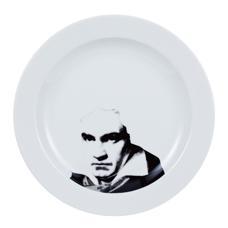 sunart dinner plate-Beethoven - Small Plates & Saucers - Other Materials 