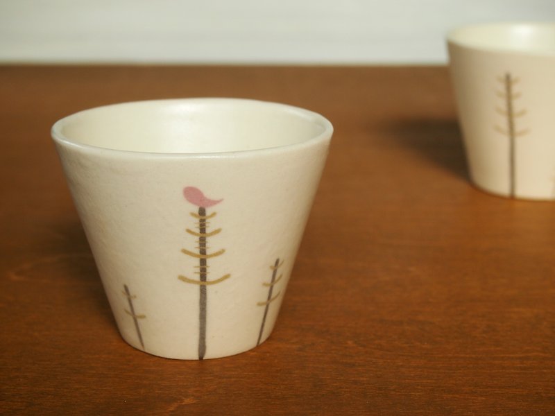 森林陶製日本酒小酒杯 / 黃葉 - 咖啡杯 - 其他材質 多色