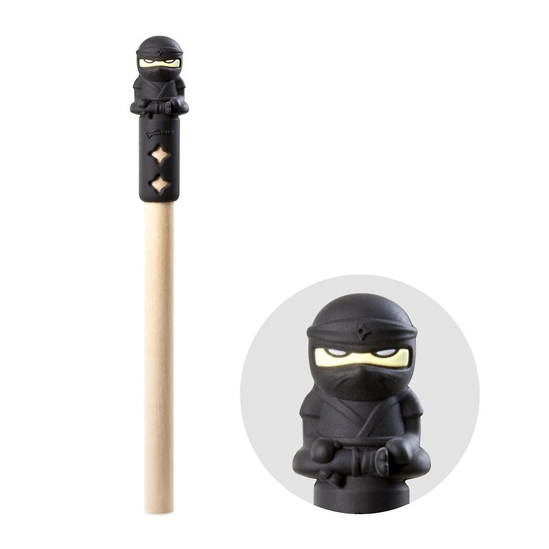 Ninja Stylus Pen Cap Ninja styling touch pen - Other - Silicone Black