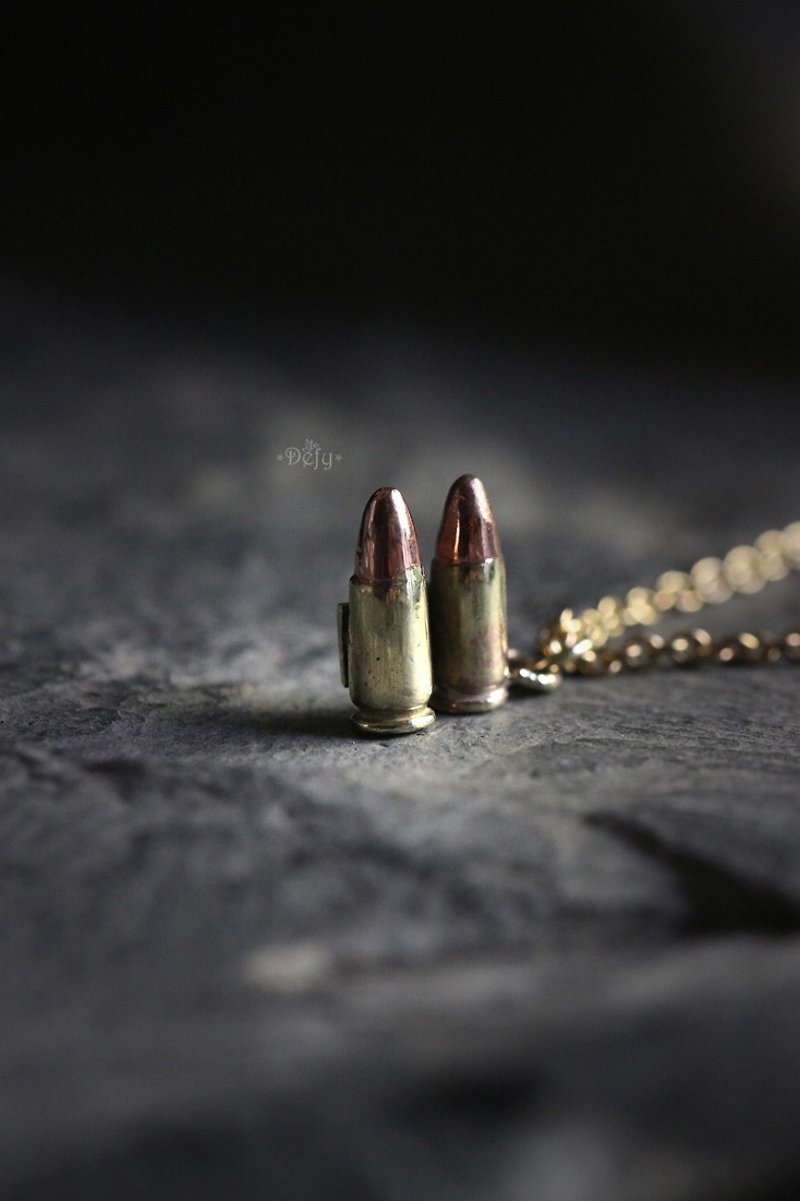 Bullets Charm Necklace. - Necklaces - Other Metals 