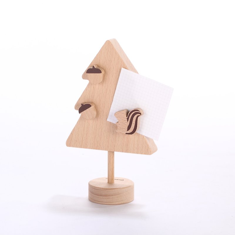 Memo Tree - กระดาษโน้ต - ไม้ สีนำ้ตาล
