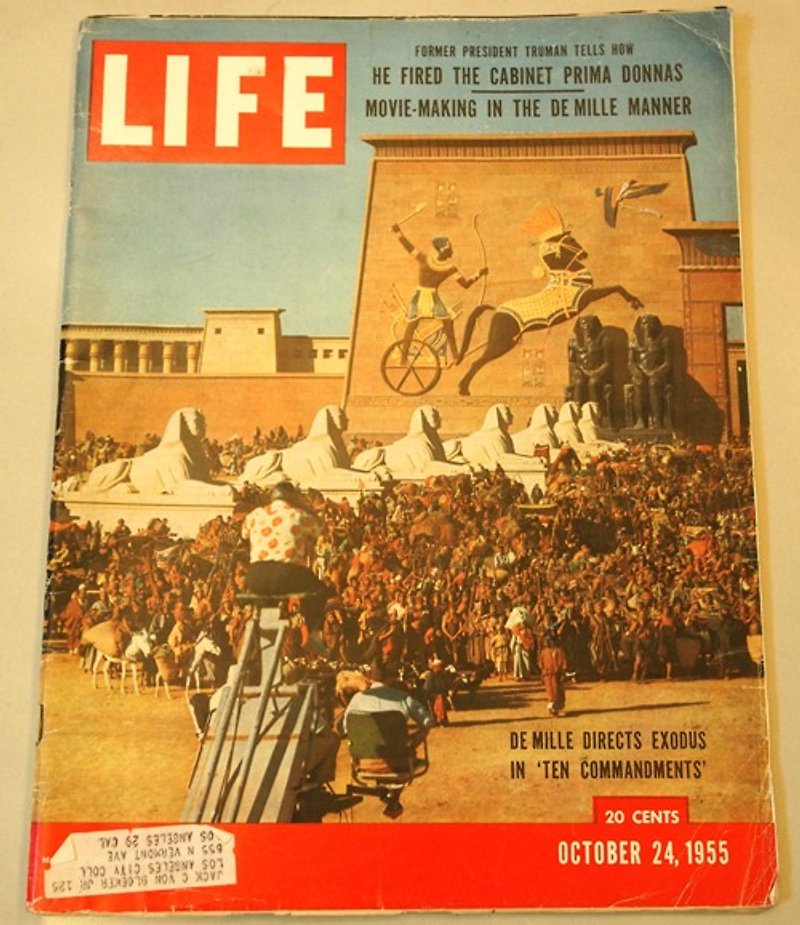 1955 10.24 LIFE magazine mysterious old empire Ejido - หนังสือซีน - กระดาษ หลากหลายสี