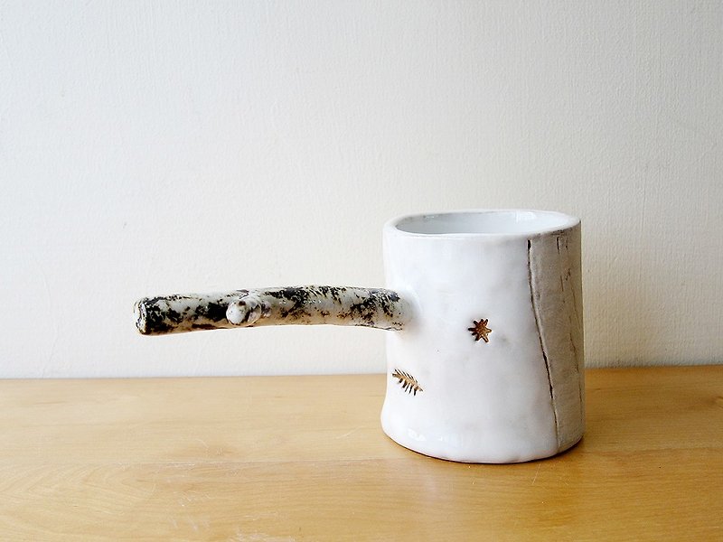 樹偶 東東-森呼吸版-即將絕版 - 花瓶/陶器 - 其他材質 白色