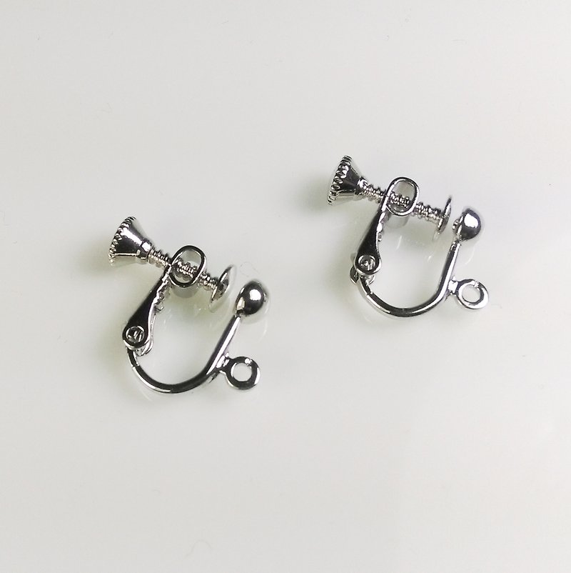 [ColorDay] plus purchases of goods _ alloy clip-on earrings - Earrings & Clip-ons - Other Metals Multicolor