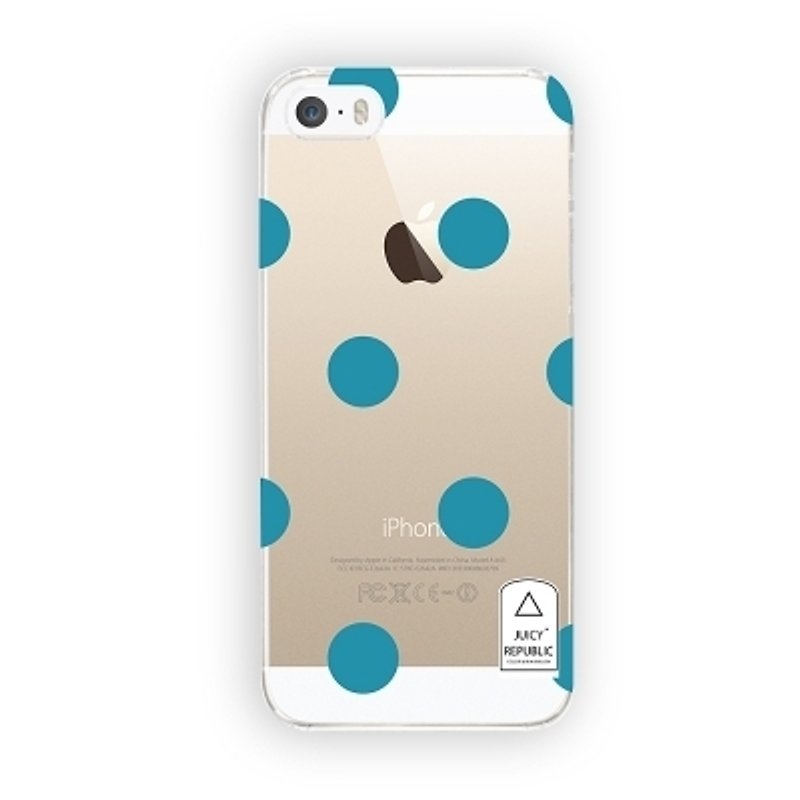 女孩寓所 :: Juicy Republic x iphone 5/5s 透明手機殼-點點 - その他 - プラスチック ホワイト