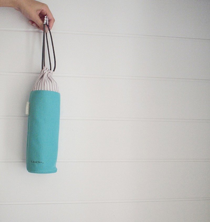 วัสดุอื่นๆ ถุงใส่กระติกนำ้ สีน้ำเงิน - hairmo. Color beam port kettle insulation bag (blue-green)