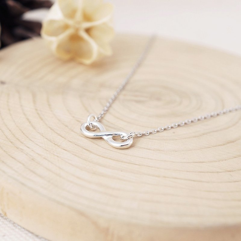Infinity Dream Sterling Silver Necklace - Necklaces - Sterling Silver Silver