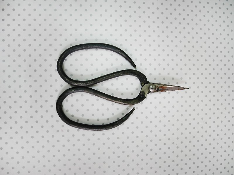 Handmade plum scissors mark. Nail Plant shears Flower scissors blade plum mark :: :: - Other - Other Metals Gray