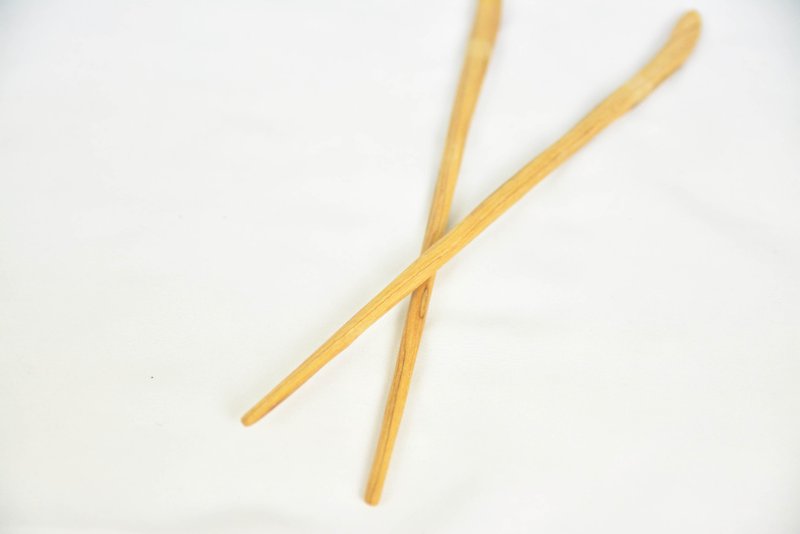 オリーブ木の食器箸_ _フェアトレード - カトラリー - 木製 ブラウン