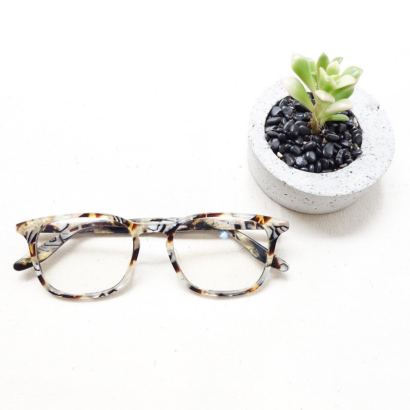 Marble lava block frame pinkoi limited clearing price - Glasses & Frames - Plastic Multicolor