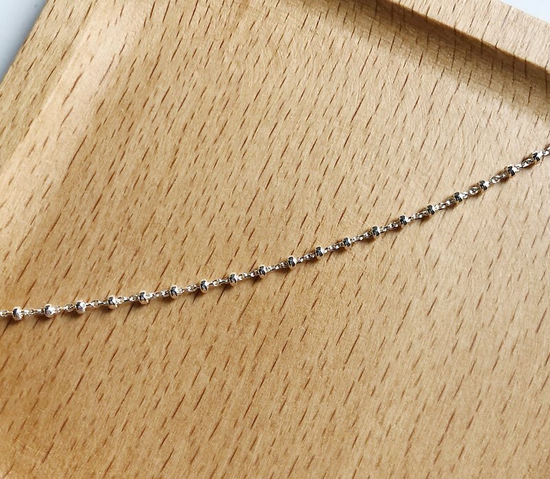 ~ Sterling Silver Necklace-16~18 inch variation / novtzu ~ - Necklaces - Sterling Silver Silver