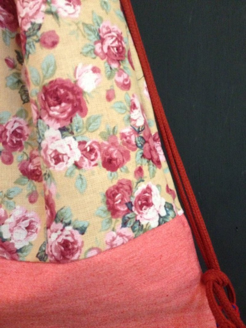 RABBIT LULU 束口袋 束口包 後背包。 玫瑰 - 其他 - 其他材質 粉紅色