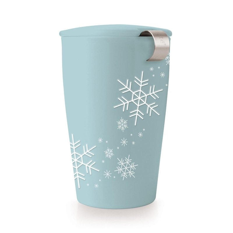 Tea Forte Tea Cup - Snowflake Snowflake - Teapots & Teacups - Porcelain Multicolor