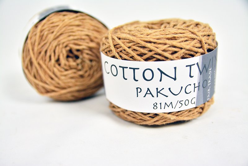 Pakucho Organic Yarn 原生有機棉線-巧克力-公平貿易
