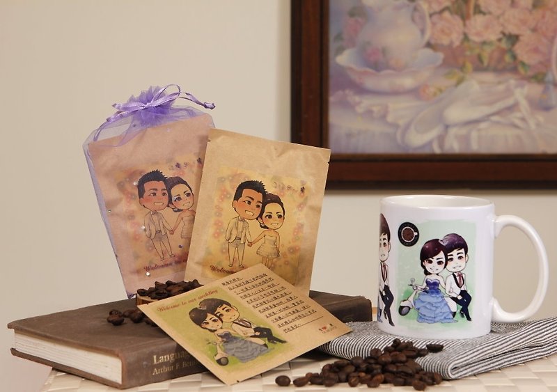 [Coffee] Murphy Falls Manor customized wedding small objects - Other - Paper Khaki