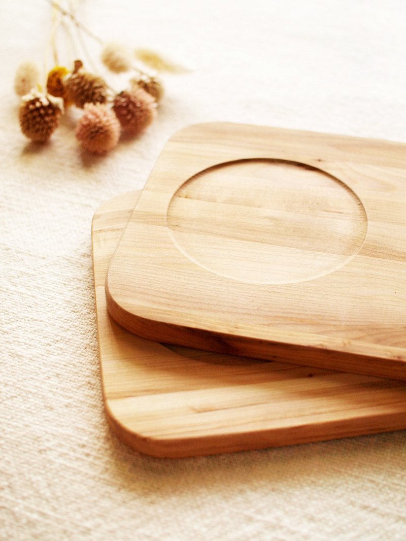 Finland VJ Wooden handmade wooden breakfast breadboard - เครื่องครัว - ไม้ สีนำ้ตาล
