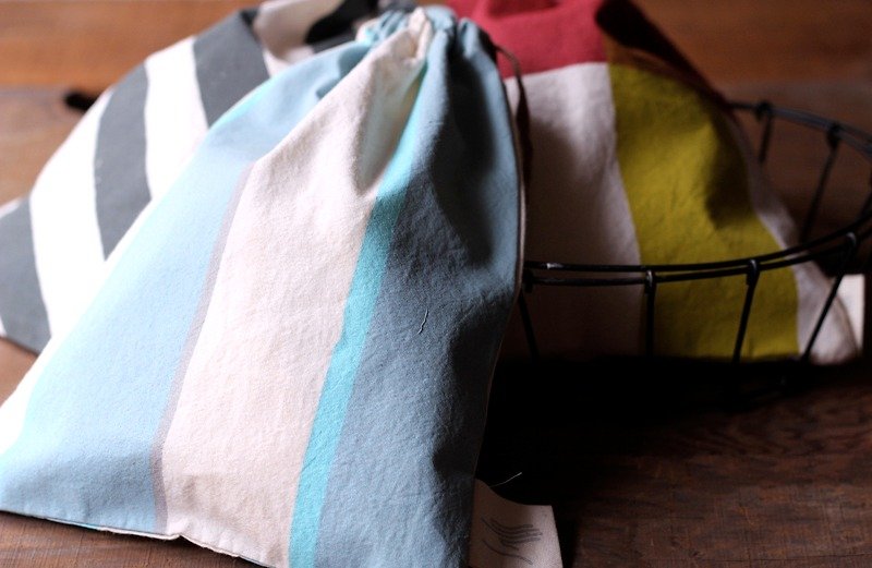 Sky ◆ drawstring - Toiletry Bags & Pouches - Other Materials Blue