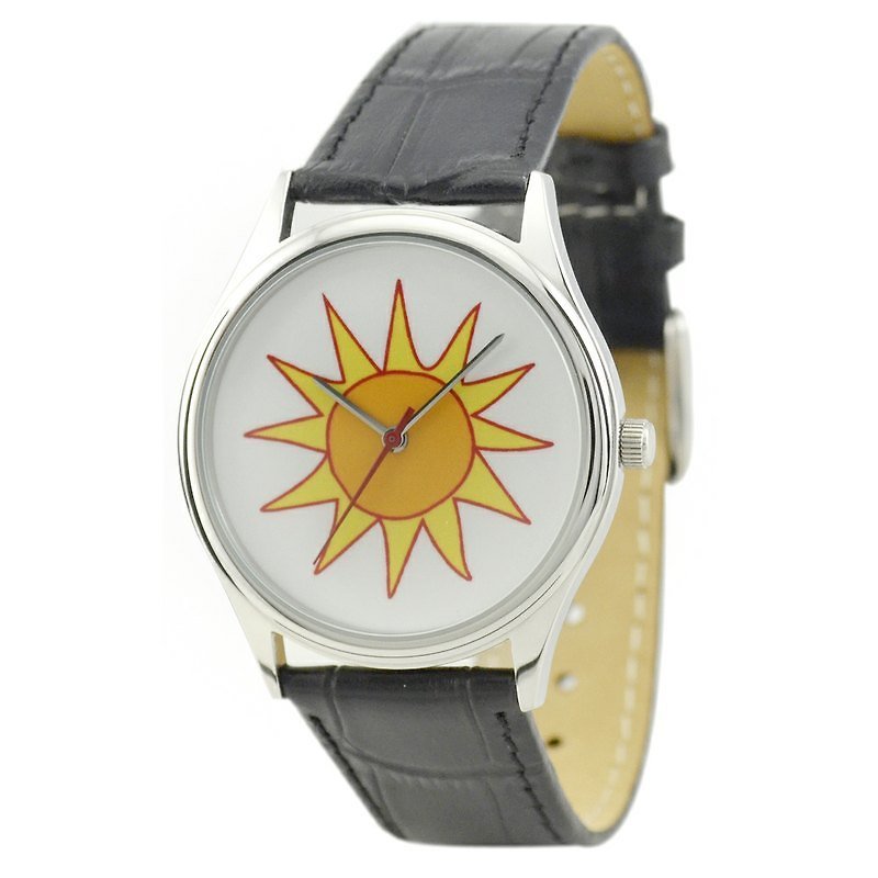 其他金屬 男錶/中性錶 黃色 - 太陽手錶