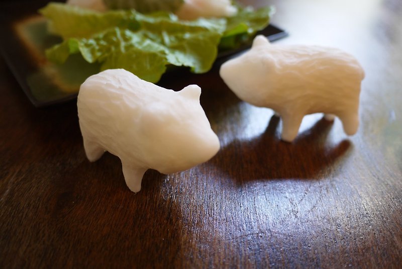蠟製豬豬-RICA實驗所 - 其他 - 其他材質 白色