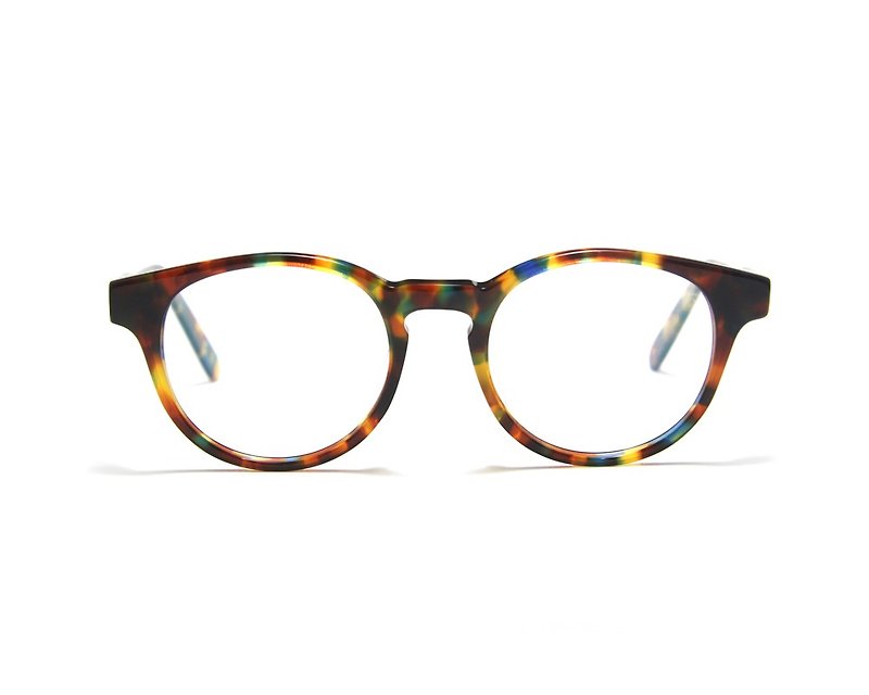 (Manual sheet) Glasses _ 2i's-027C2 color retro tortoiseshell box - กรอบแว่นตา - วัสดุอื่นๆ หลากหลายสี
