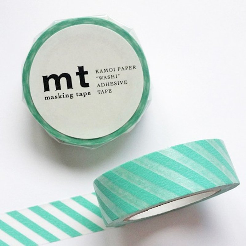 mt and paper tape Deco [twill - Mint (MT01D244)] - Washi Tape - Paper Green