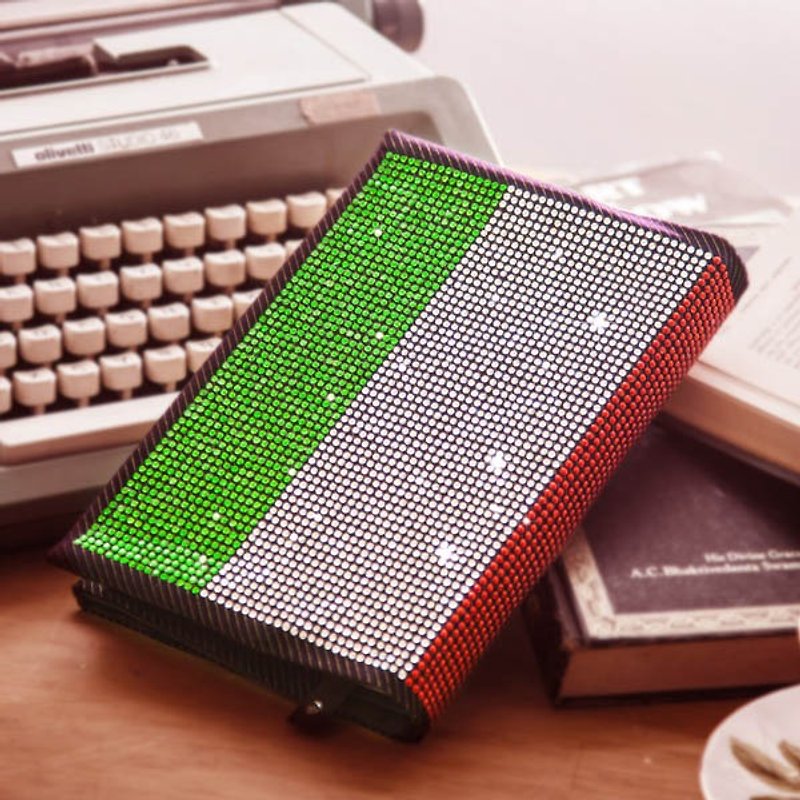 [GFSD] Rhinestone Boutique-Classic Masterpiece Jing Fenghua-[Renaissance Capital] National Flag Book Clothes - Book Covers - Other Materials Red