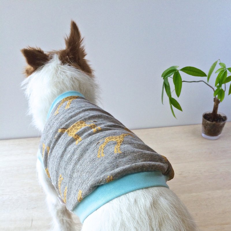犬服 防蚊加工タンクトップ「Safari」LL/FBS/FBM/FBL - 寵物衣服 - 其他材質 