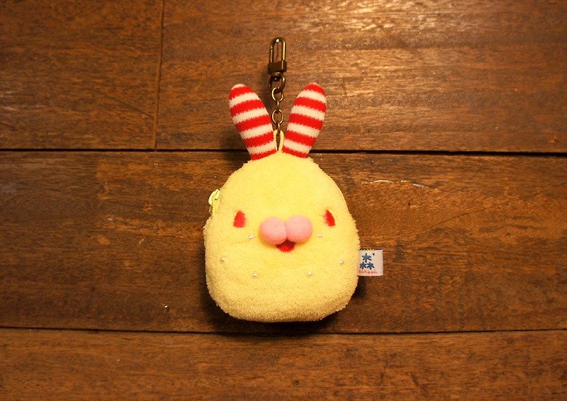 其他材質 散紙包 粉紅色 - love U 兔mini零錢包~也可以當吊飾唷