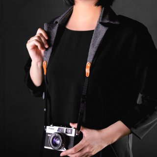 Collar Camera Strap_Herringbone